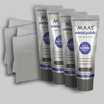 Buy Maas Metal Polish (113g), 4 tube discount, free shipping