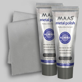Reader Offer - Maas Metal Polish 113 grams, 4 ounce tube, free polishing cloth